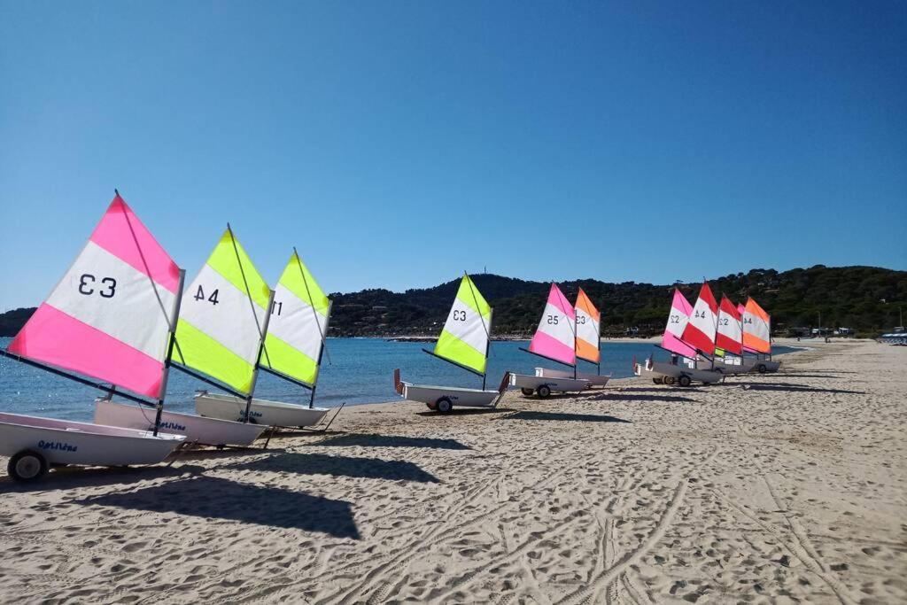 Face Mer Entre Plage Et Marina บอร์มส์-เลส์-มิโมซาส์ ภายนอก รูปภาพ