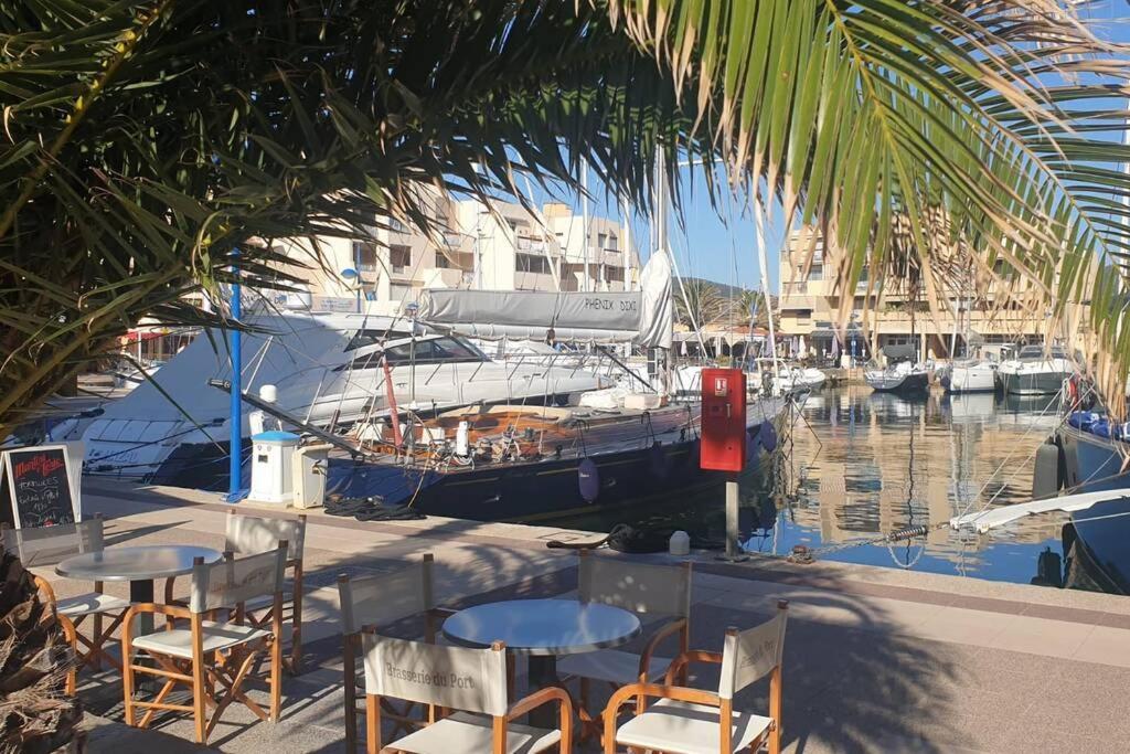 Face Mer Entre Plage Et Marina บอร์มส์-เลส์-มิโมซาส์ ภายนอก รูปภาพ