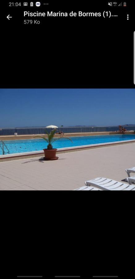 Face Mer Entre Plage Et Marina บอร์มส์-เลส์-มิโมซาส์ ภายนอก รูปภาพ