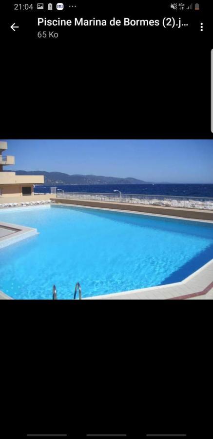 Face Mer Entre Plage Et Marina บอร์มส์-เลส์-มิโมซาส์ ภายนอก รูปภาพ